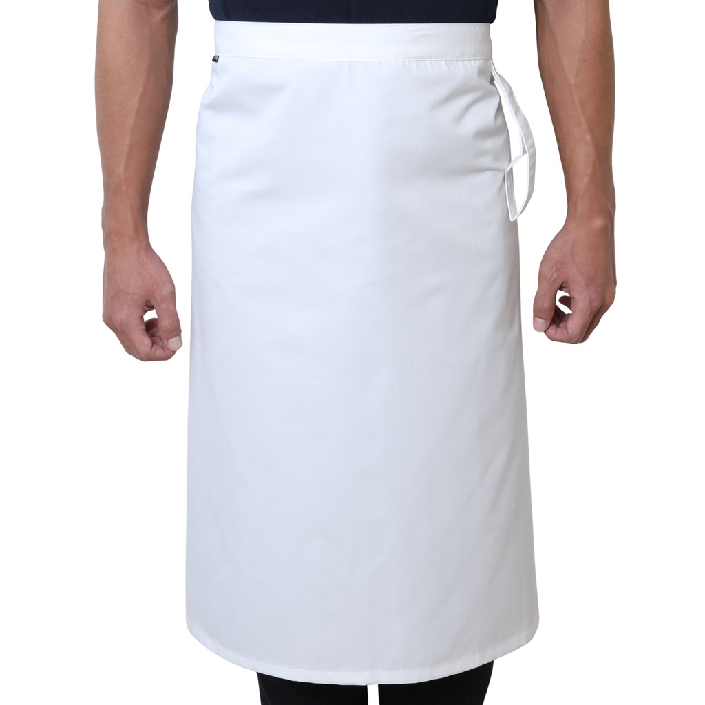 White Long Apron