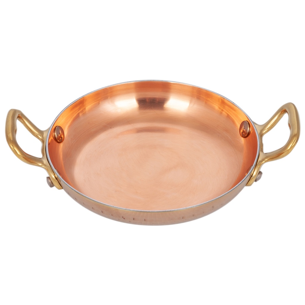 Copper Pan With Double Handle 12 cm