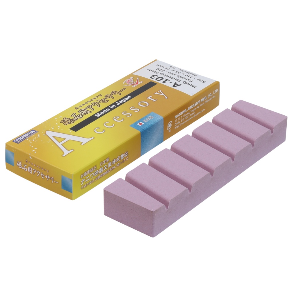 Naniwa Pink Aluminum Oxide Flattening Stone (A-103)