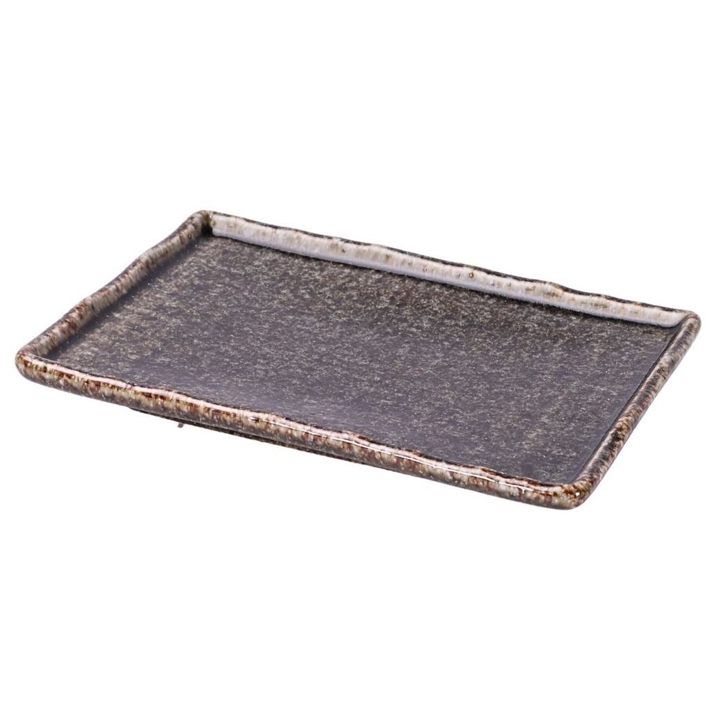 จานคาราอาเกะสีเขียวขี้ม้า 8 นิ้ว (เลิกผลิต)