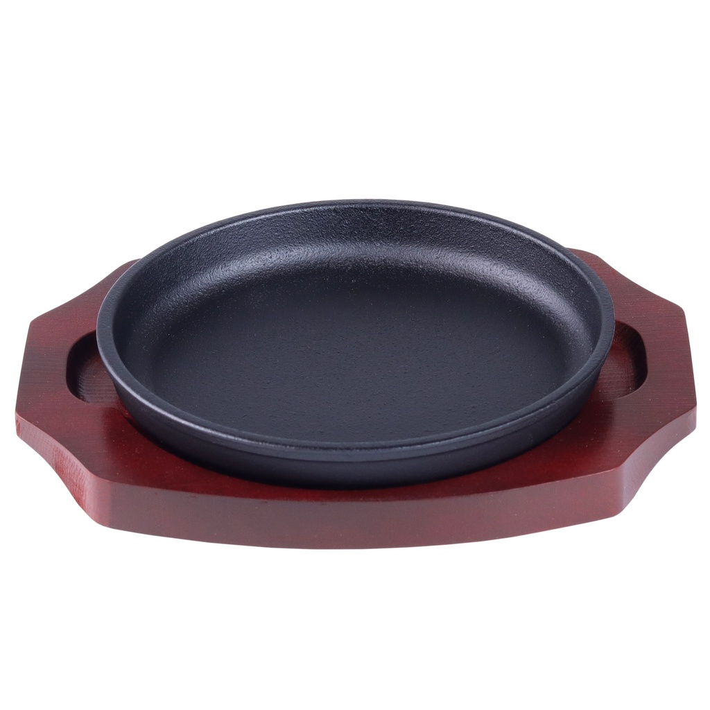 TOKIWA Round Cast Iron Steak Plate 17 cm