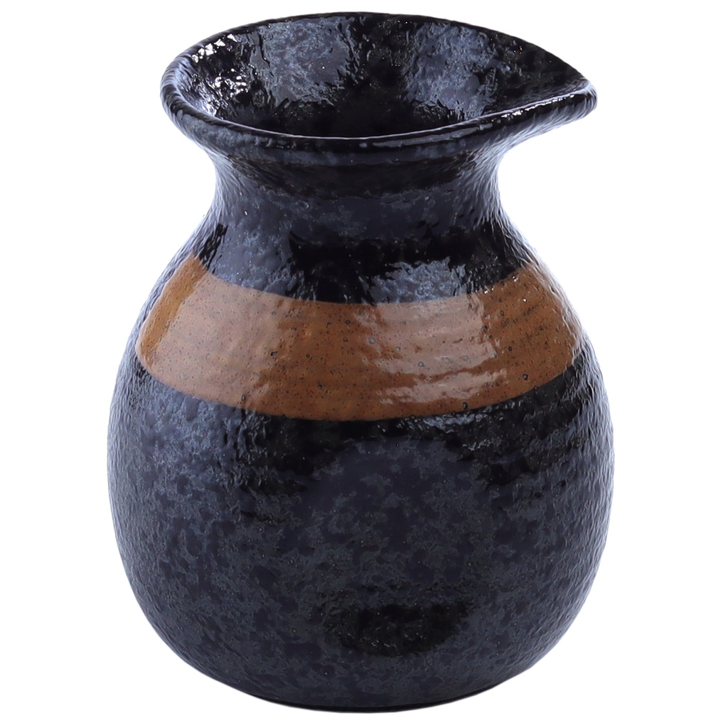 タレ入れ 255 ml (黒丸)