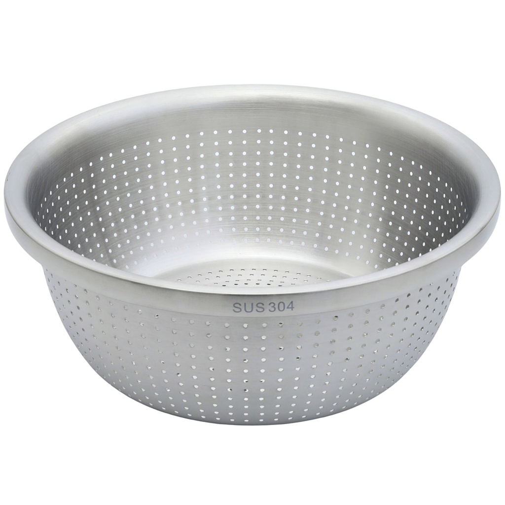 Perforated Stainless Steel Basin 30 cm (18-8)