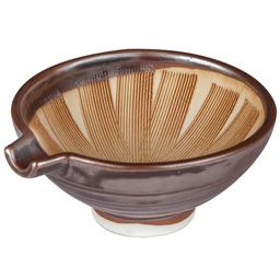 [CRJ0005] スリ鉢 中 (12.5×5 cm)
