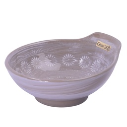 [CRJ0035] Ginpo Hanamishima Sauce Bowl 12 cm