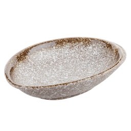 [CRM0471] Sashimi Bowl 8.5" (Snow-Desert)