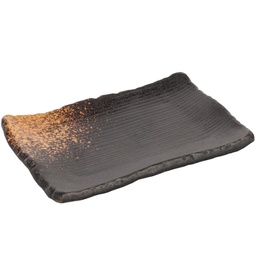 [CRM0653] ボルカノ 寿司皿(2個分) 6.5"