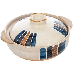 [CRM0665] หม้อดินเผา 18.5 ซม. (800มล.)