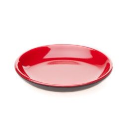[MLM0001] Round Sauce Dish 3.5” (Black-Red)