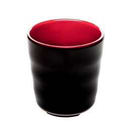 [MLM0036] Tea Cup 3” (Black-Red)