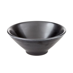 [MLM0181] ZEN SERIES 厚口茶碗 黒色 8"