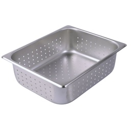 [KST0537] KAIBA Stainless Steel Perforated GN Pan 1/2-10 cm