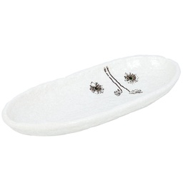 [CRM0592] Oval Plate 13" (Hokkaido) 