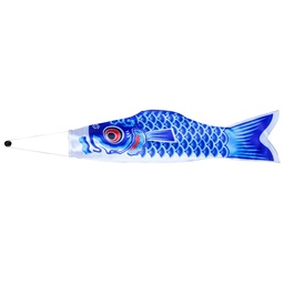 [RDC0046] Blue Carp Fish Decoration 75x21 cm