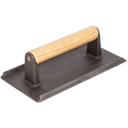 [KIR0007] Cast Iron Steak Weight 8.25"