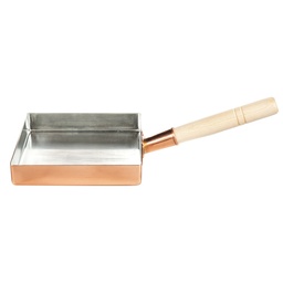 [KJP0070] Copper Tamagoyaki Square Pan 21x21 cm