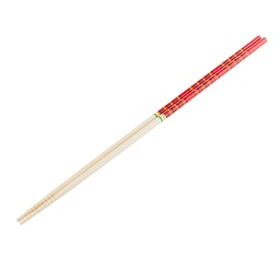[KJP0461] Red Bamboo Saibashi Chopsticks 33 cm