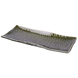 [CRJ0077] Oribe Sanma Plate 11"