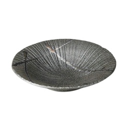 [CRJ0125] Nagashi Carved Togusa Type Plate 7.5"