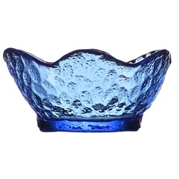 [GLS0104] Kaiseki Glass bowl 9 cm (Blue)
