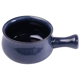 [CRM0850] Pot Shaped Bowl 5.5" (Deep Blue)