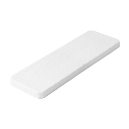 [CRM0907] Maki Sushi Plate 12" (White Stone)