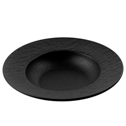 [CRM0930] Deep Plate 9.75" (Black Stone)