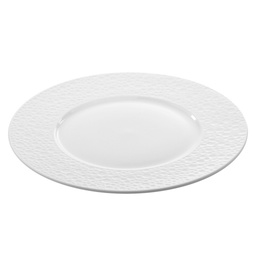 [CRM0939] Fine Dining Plate 11" (White Meteorite)