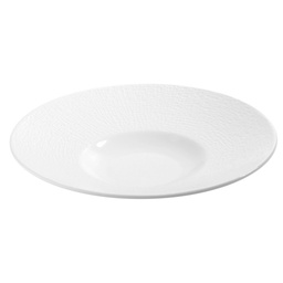 [CRM1041] จานพาสต้าพอร์ซเลนขอบศิลาดล 10 นิ้ว