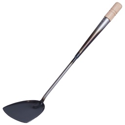[KJP0795] Iron Ladle with Wooden Handle (11.5 cm)