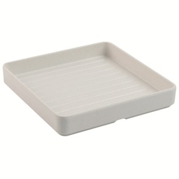 [MLM0277] ถาดชาบูมีร่องเก็นมัย 8 นิ้ว