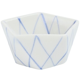 [CRM1110] ถ้วยห้าเหลี่ยมลายแห 3 นิ้ว