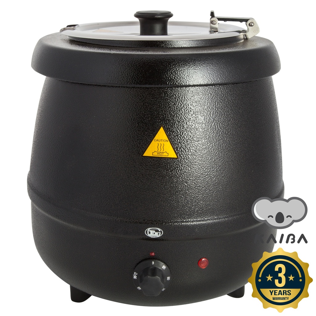 Soup Warmer 10 Litre (Black)