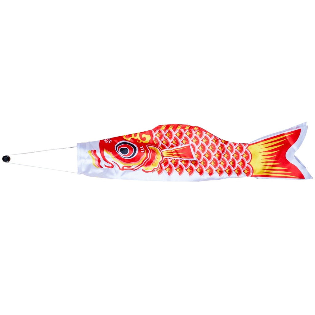Red Carp Fish Decoration 75x21 cm