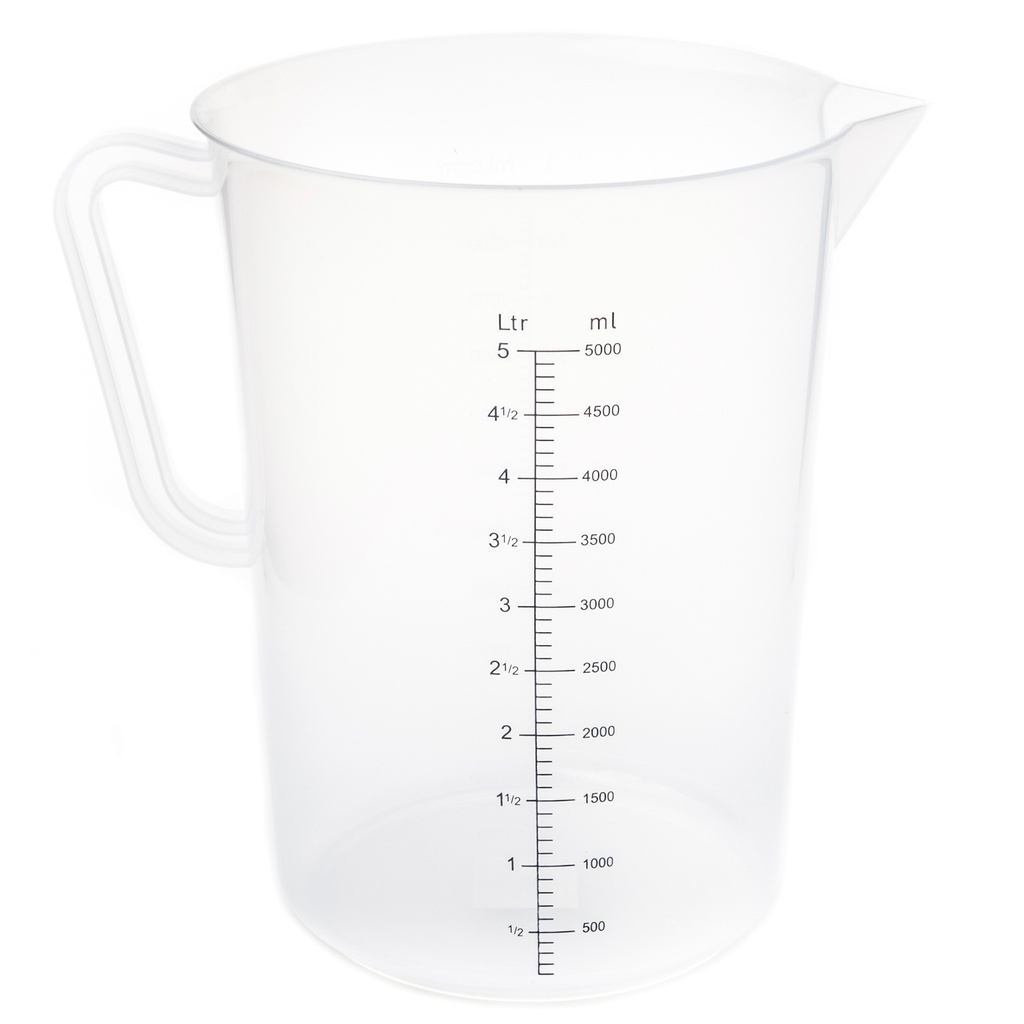 Plastic measuring cup 5000 ml