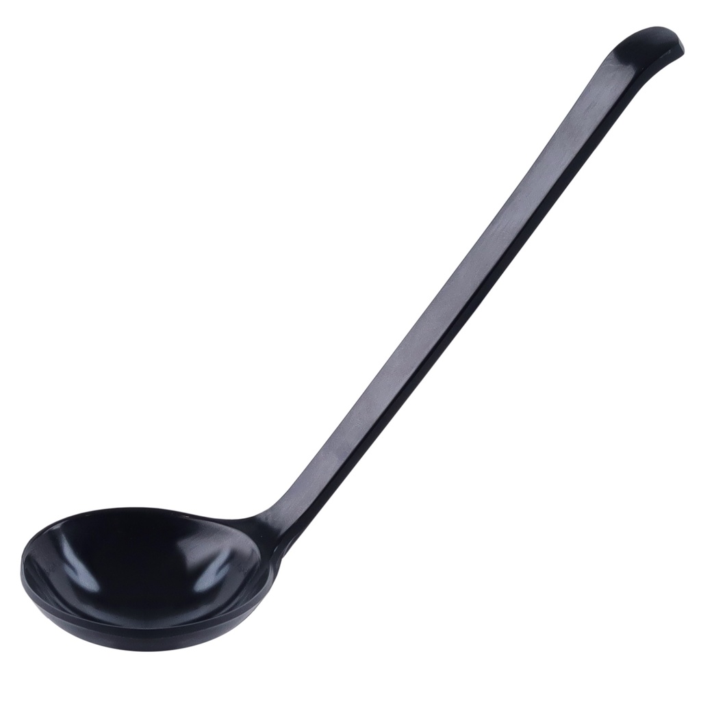 Black ladle 21.2x5.8 cm