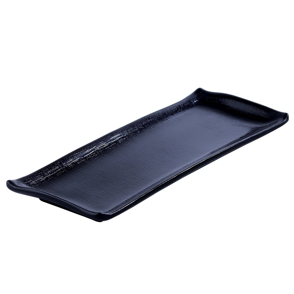 จานมากิซูชิดำ Zen Series 11.2 นิ้ว (BW-029)