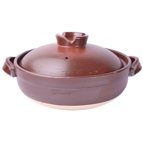 Donabe Nabe 24 cm (Brown)