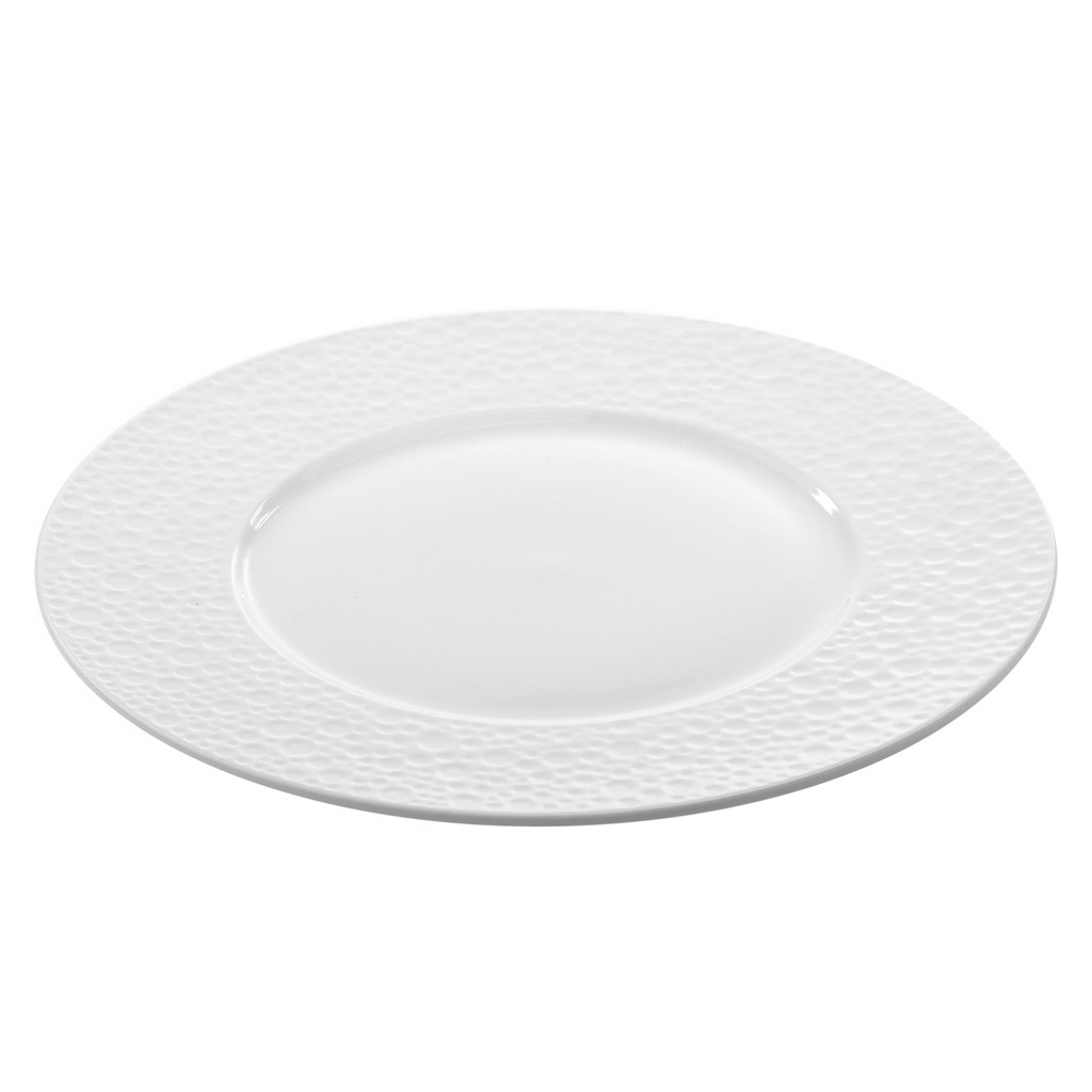 Fine Dining Plate 11" (White Meteorite)
