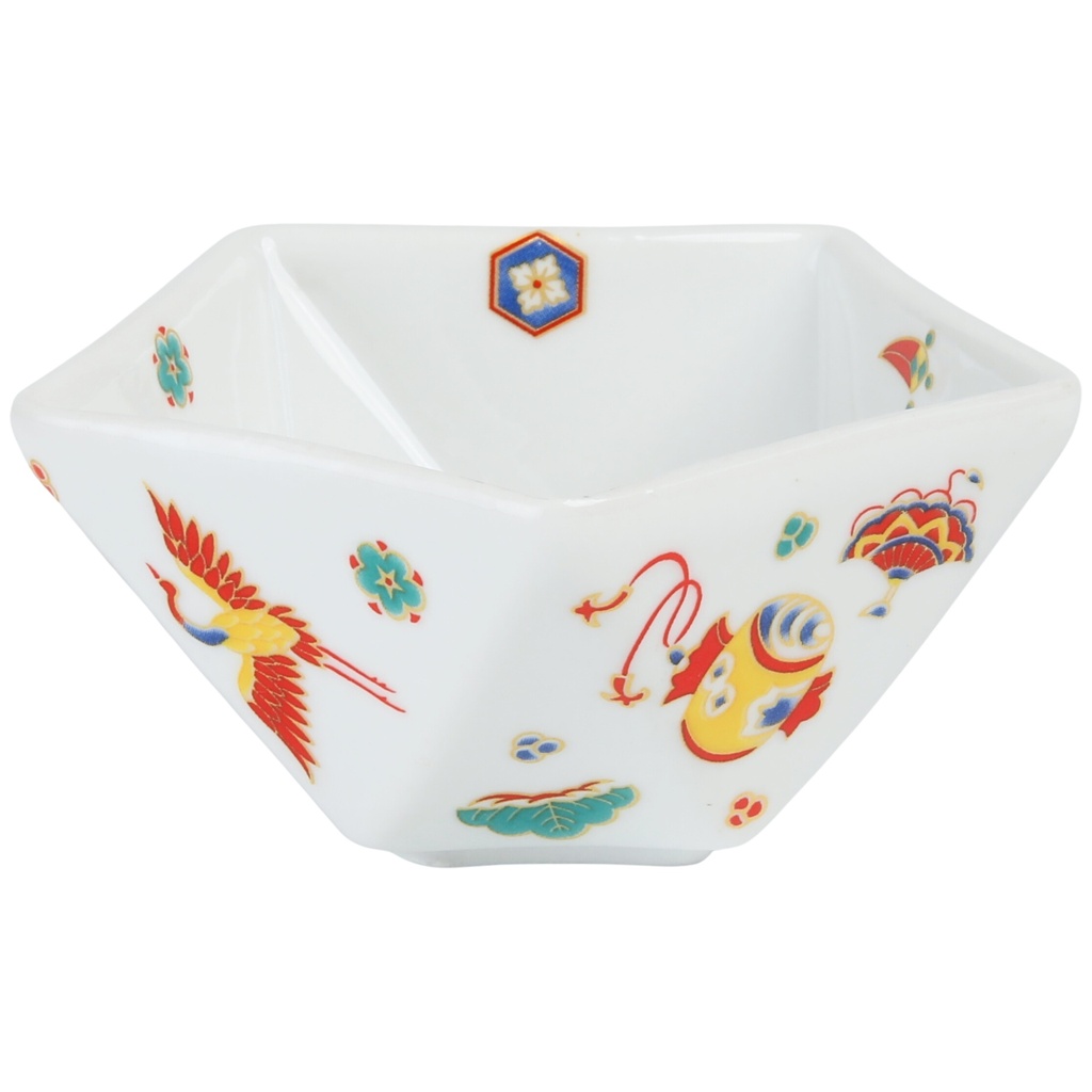 ถ้วยห้าเหลี่ยมลายน่ารัก 3.5 นิ้ว