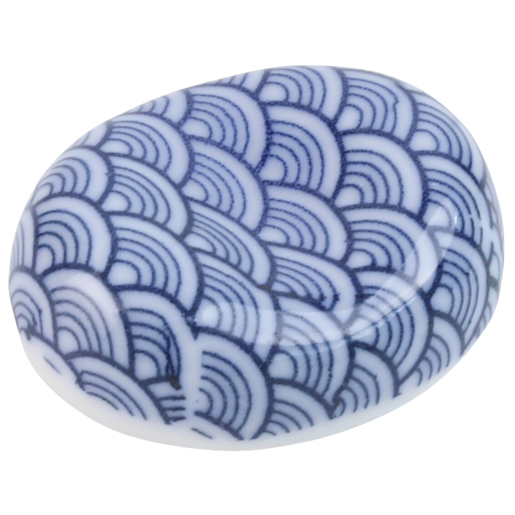 ที่วางตะเกียบรูปถั่วลายคลื่น