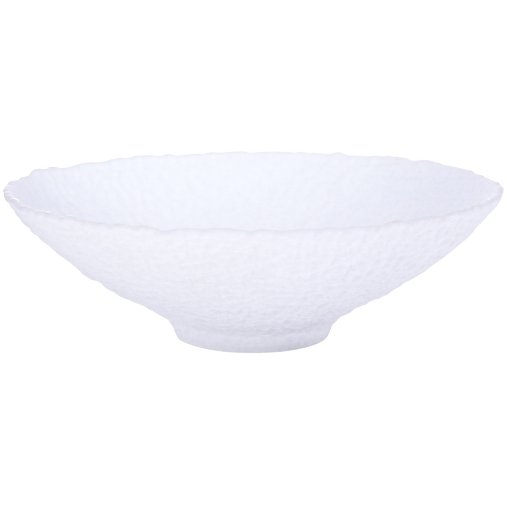 ชามแก้วกลมสีขุ่น 6.25 นิ้ว