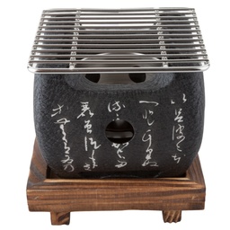 [ALU0024] いろはコンロ 12x12 cm 