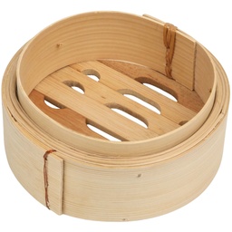 [BSB0005] Bamboo Steamer Thicken Base 5"