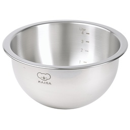 [KST0222] KAIBA Stainless Steel Mixing Bowl 24 cm