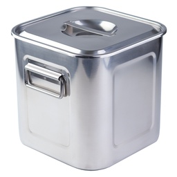 [KST0355] Stainless Steel Square Box 21x21x21 cm