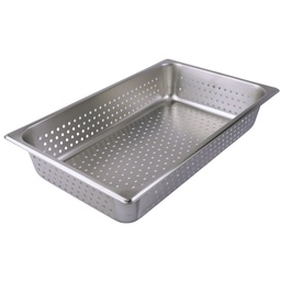 [KST0394] KAIBA Stainless Steel Perforated GN Pan 1/1-10 cm