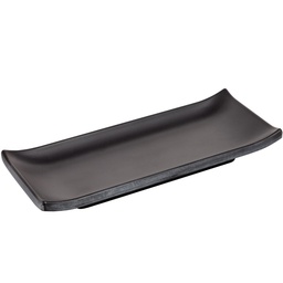 [MLM0034] จานมินิมากิซูชิดำ 8.5 นิ้ว Zen Series