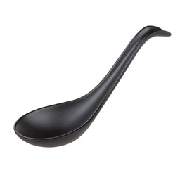 [MLM0095] Soup Spoon 16.3x5.2 cm (Zen Black)