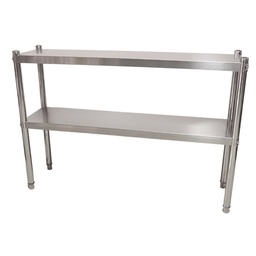 [KAI0081] เชลฟ์สำหรับโต๊ะสเตนเลส 30x150x85 ซม.